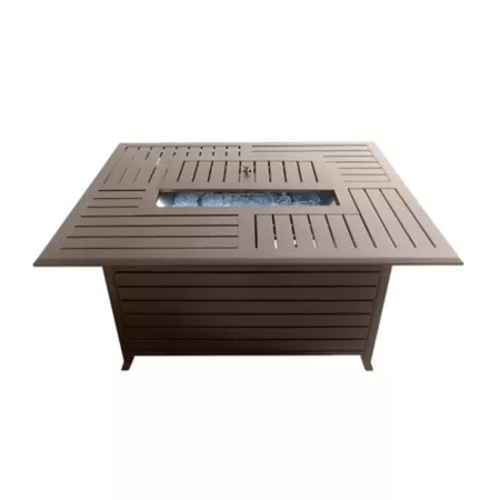 AZ Patio Heaters 49.5" x 37.5" 42 000 BTU Rectangular Aluminum Fire Pit Fire Pits