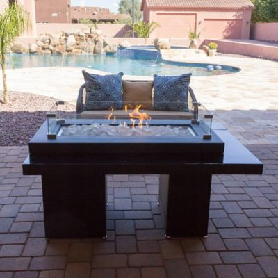 Image showing  2-Tier Glass Top Fire Pit, Heats Up to 15 ft.