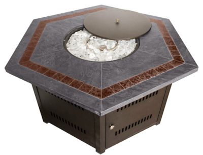 Az Patio Heaters Outdoor Propane Fire Pit 55 In Wlf Hex At