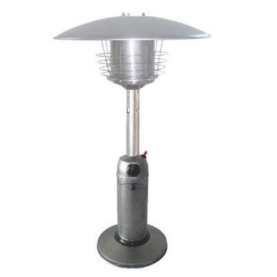 AZ Patio Heaters 11,000 BTU Tabletop Patio Heater, Hammered Silver