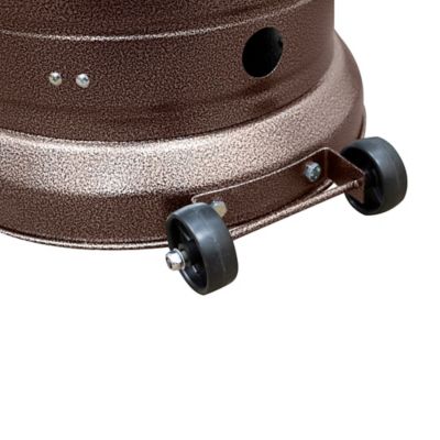 Image showing 6 th AZ Patio Heaters 48,000 BTU Tall Outdoor Patio Heater, Hammered Bronze