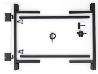 Adjust-A-Gate 34 in. x 36 in. - 60 in. 2 Rail Gate Kit, Front Gate Series