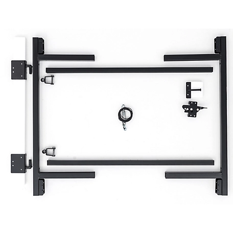 Adjust-A-Gate 2 Rail 34 in. H/36 in. - 60 in. W Kit-Front Gate Series
