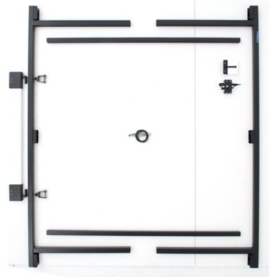 Adjust-A-Gate 60 in. x 60 in. - 96 in. 3 Rail Gate Kit-Contractor Series