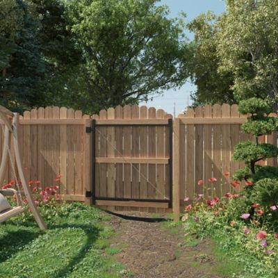 Image showing  60 in. x 60 in. - 96 in. 3 Rail Gate Kit-Contractor Series