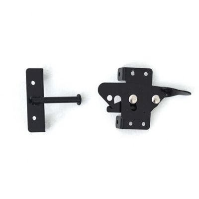 Image showing 5 th Adjust-A-Gate 60 in. x 60 in. - 96 in. 3 Rail Gate Kit-Contractor Series