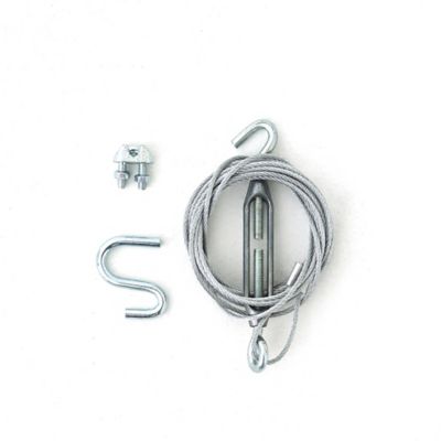 Image showing 6 th Adjust-A-Gate 60 in. x 60 in. - 96 in. 3 Rail Gate Kit-Contractor Series