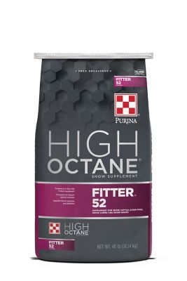 Purina High Octane Fitter 52 Livestock Protein Supplement, 40 lb. Perfect supplement