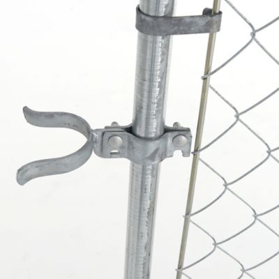 Image showing 5 th Fit-Right 6 x 5ft. Adjustable Walk Gate Kit, Galvanized, Adjusts 26in. to 72in.