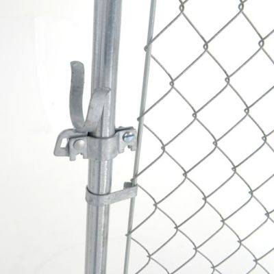 Image showing 6 th Fit-Right 6 x 5ft. Adjustable Walk Gate Kit, Galvanized, Adjusts 26in. to 72in.