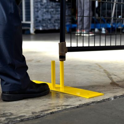 Image showing  Temporary Fence Ground Base