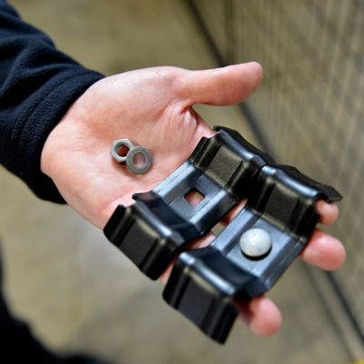 Image showing  210 ft. x 6 ft. Temporary Security Fence Kit