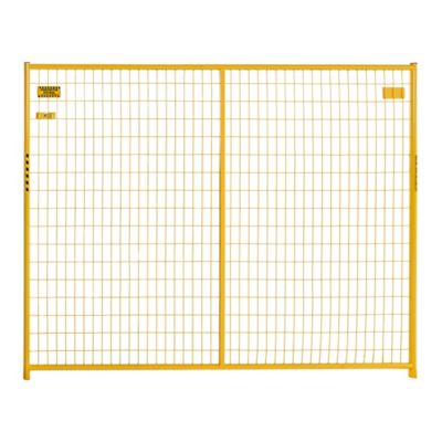 Perimeter Patrol 87 in. x 72 in. Panel, Yellow