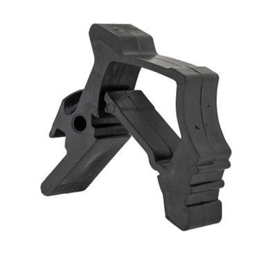 YARDGARD Fence Panel-to-Rail Clips, Black