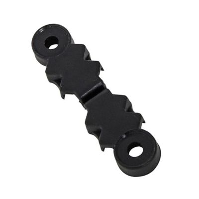 YARDGARD Fence Panel-to-Post Clips, Black, 12-Pack