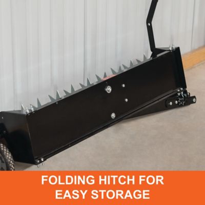 Image showing 7 th Agri-Fab Tow-Behind 40 in. 10 Spike Aerator