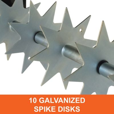 Image showing 8 th Agri-Fab Tow-Behind 40 in. 10 Spike Aerator