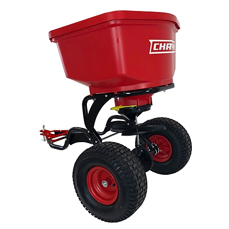 Chapin 8620B: 150-pound Poly Hopper Auto-Stop Tow Behind Spreader