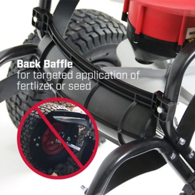 Image showing  150 lb. Capacity Poly Hopper Auto-Stop Tow-Behind Spreader