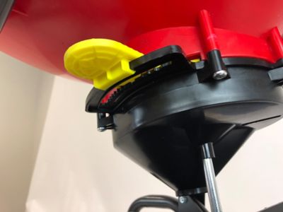 Image showing 6 th Chapin 150 lb. Capacity Poly Hopper Auto-Stop Tow-Behind Spreader