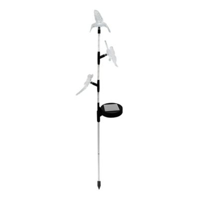 Lux-Landscape 31.5 in. Solar-Powered Hummingbird, Butterfly and Dragonfly Light