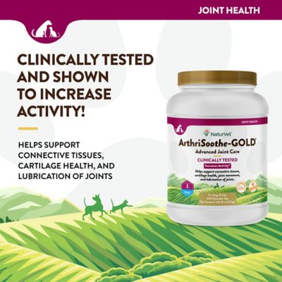Image showing  ArthriSoothe-GOLD Level-3 Advanced Care Chewable Hip and Joint Supplement Tablets for Dogs, 5g, 240 ct.
