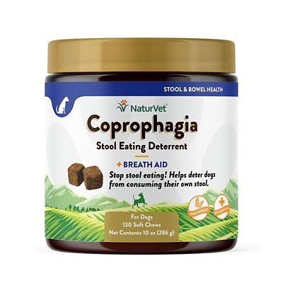 naturvet coprophagia stool eating deterrent