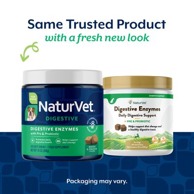 Image showing  Digestive Enzymes Plus Probiotic Soft Chew Digestive Supplement for Dogs, 2.4g, 120 ct.