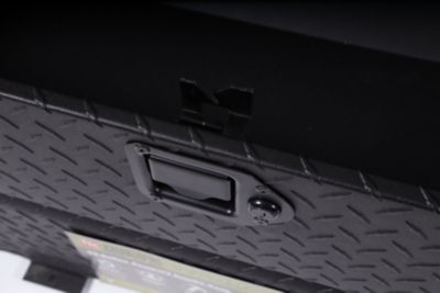 Image showing 5 th Tractor Supply 43 gal. Textured Black Aluminum Auxiliary Fuel Transfer Tank