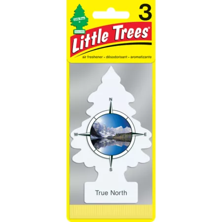 Little Trees True North Scented Car Air Fresheners 3 Pack Automotive Air Fresheners