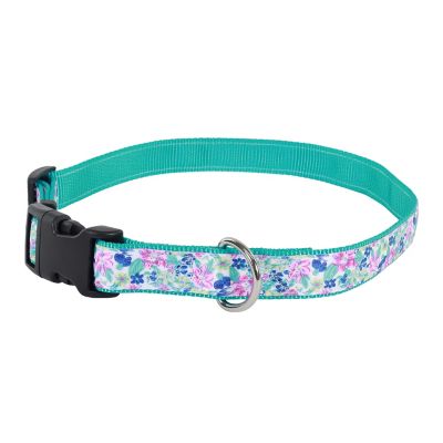 Image showing  Adjustable Ribbon Overlay Dog Collar