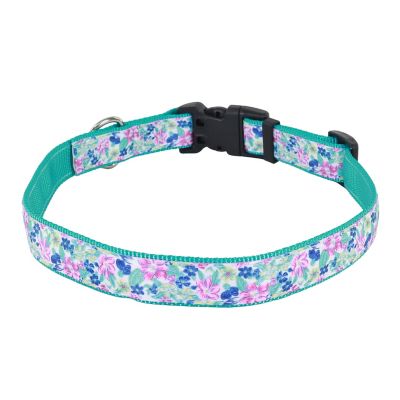 Image showing  Adjustable Ribbon Overlay Dog Collar