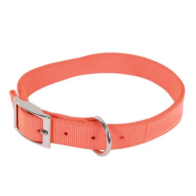 Retriever Double-Ply Reflective Dog Collar, Orange