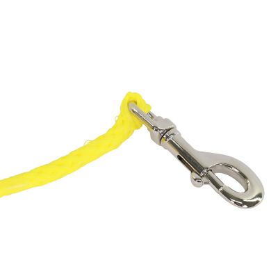 Image showing  Hollow Poly Braided Dog Check Cord, 50 ft., Yellow