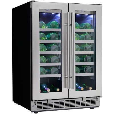 Danby Napa 24 4 7 Cu Ft French Door Wine Cooler Dwc047d1bsspr At Tractor Supply Co