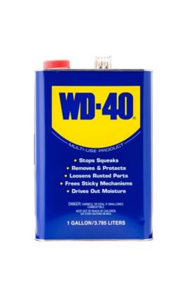 WD-40 1 gal. Multi-Use Product, Lubricates and Protects Metal from Rust and Corrosion, Drives Out Moisture and Frees Grease