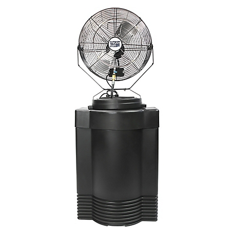 Maxx Air 18 in. High-Pressure Misting Fan with 40 gal. Tank, 3 Speeds