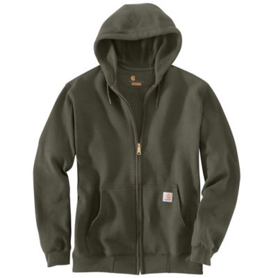Image showing 1 th Carhartt Men's Midweight Hooded Zip-Front Sweatshirt