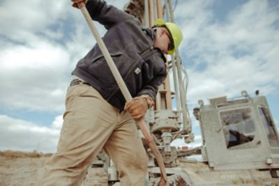 Image showing  Rain Defender Relaxed Fit Midweight Quilt-Lined Full-Zip Sweatshirt, 103312