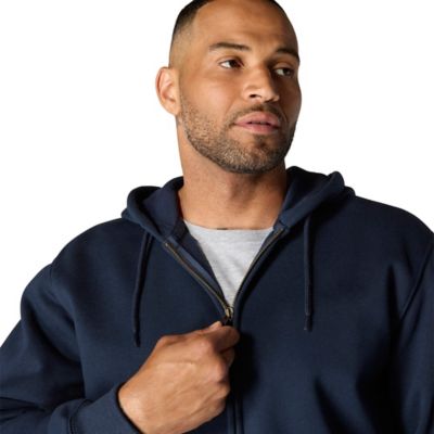 Image showing 4 th Carhartt Men's Rain Defender Loose Fit Heavyweight Full-Zip Hoodie