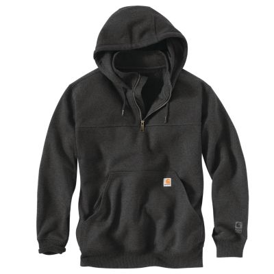 Carhartt Men's Rain Defender Loose Fit Heavyweight Quarter-Zip Mock Hoodie