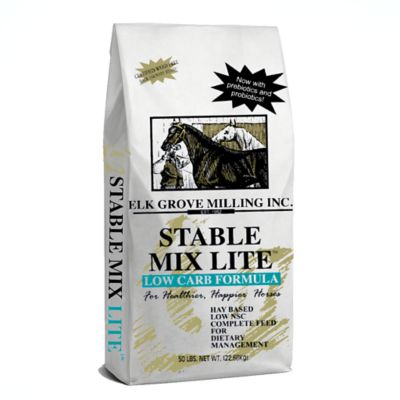 Elk Grove Milling Stable Mix Lite Pellet Horse Feed, 50 lb