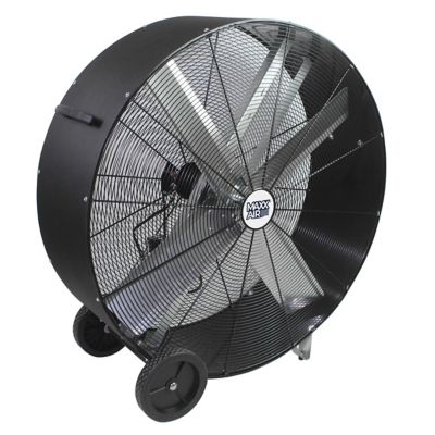 Image showing 5 th Maxx Air 42 in. Pro Flex Series Belt-Drive Drum Fan, 2 Speeds