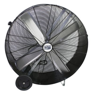 Image showing  48 in. Pro FLEX Belt-Drive Polyethylene Drum Fan, Black, 2 Speeds