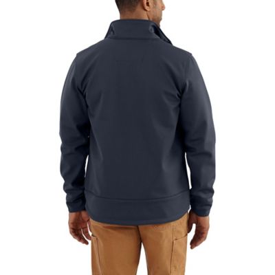 Image showing 1 th Carhartt Men's Rain Defender Relaxed Fit Heavyweight Softshell Jacket, 102199-412