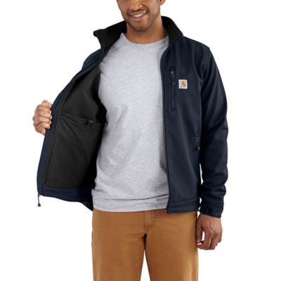 Image showing 2 th Carhartt Men's Rain Defender Relaxed Fit Heavyweight Softshell Jacket, 102199-412