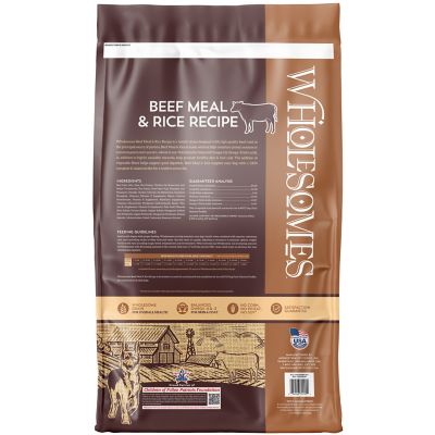 Image showing  Adult Beef Meal and Rice Recipe Dry Dog Food, 40 lb. Bag