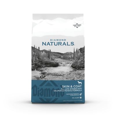Diamond Naturals Skin & Coat All Life Stages Dog Salmon & Potato Formula Dry Dog Food Great price, my senior dog does well with this!
