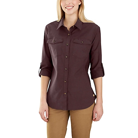 Carhartt Women's Long-Sleeve Bozeman Shirt