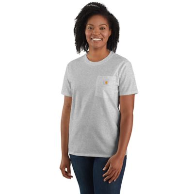 Image showing  Women's K87 Loose Fit Heavyweight Short-Sleeve Pocket T Shirt